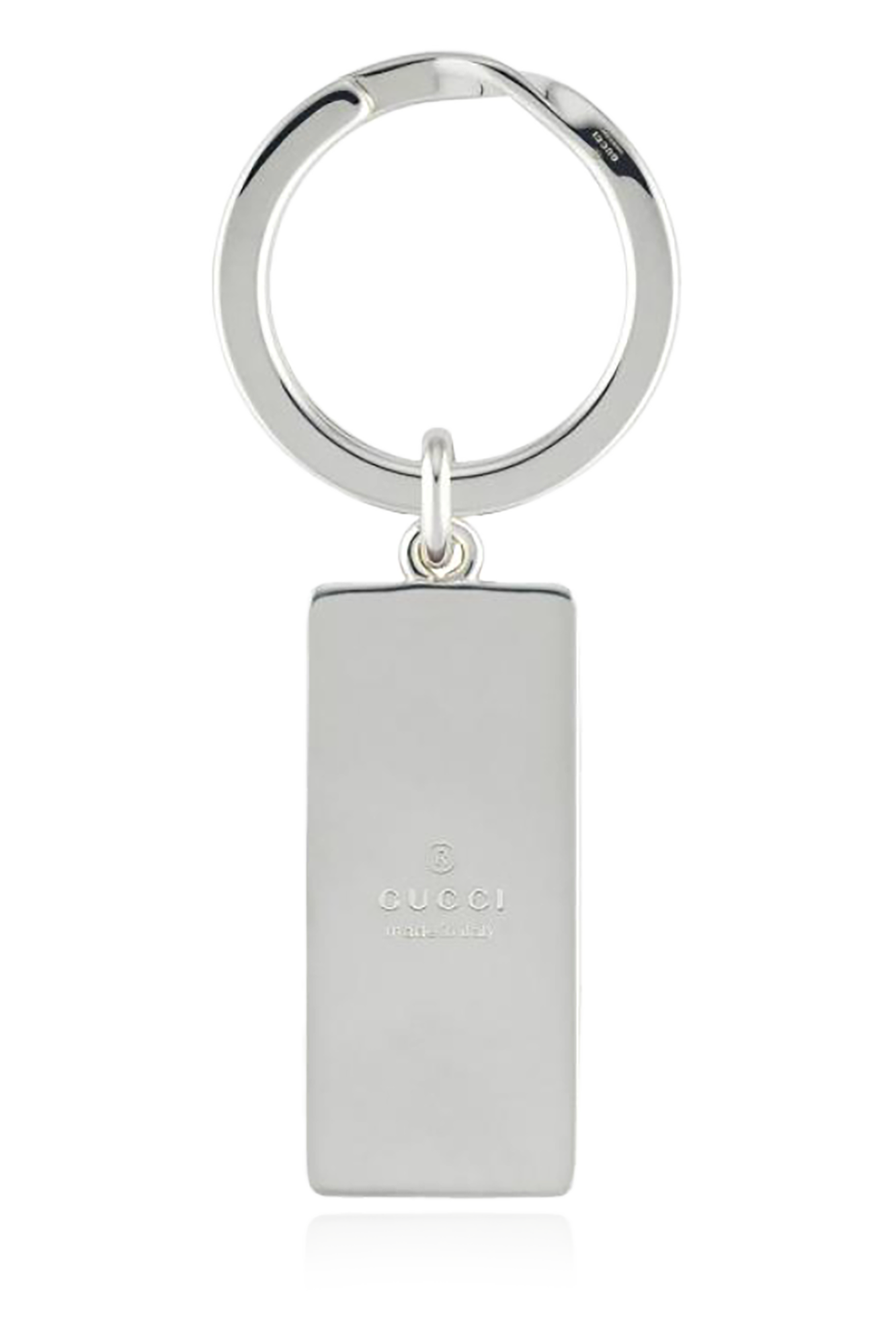 Gucci Silver keychain with logo | Women's | Vitkac